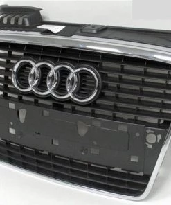 ARMOURTEC Audi A4 Centre Grille With Chrome Frame 2005-2008