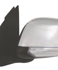 ARMOURTEC Nissan Navara Door Mirror LH/RH Electric With Indicator (LED) 2005-2014 (Chrome - Foldable))