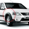 Deon's Auto Panels Nissan NP200 PAINTED Front Fender With Side Lamp Hole & Fender Moulding Hole RH/LH 2008+